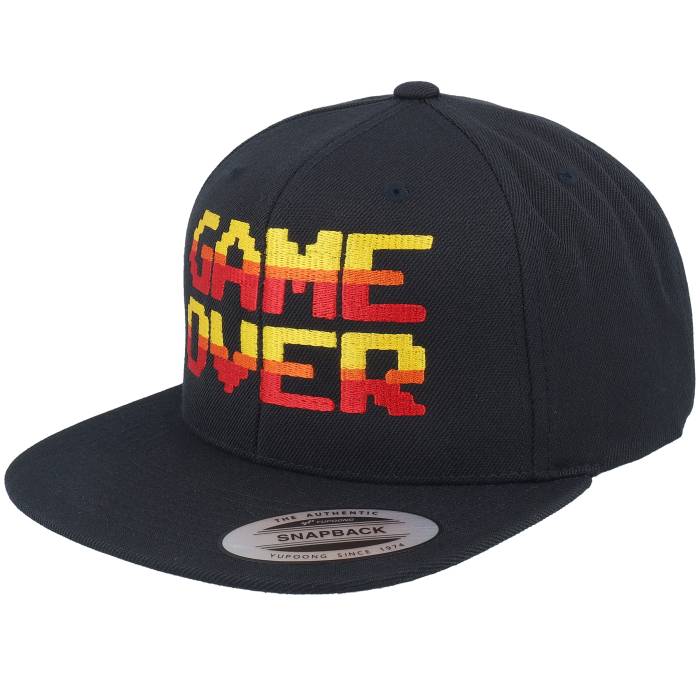 Gamerz 【 Game Over Black Snapback Men Black 】 Game ゲーム 黒色 ブラック Snapback スナップバック バッグ メンズ 黒色 ブラック｜スニケス