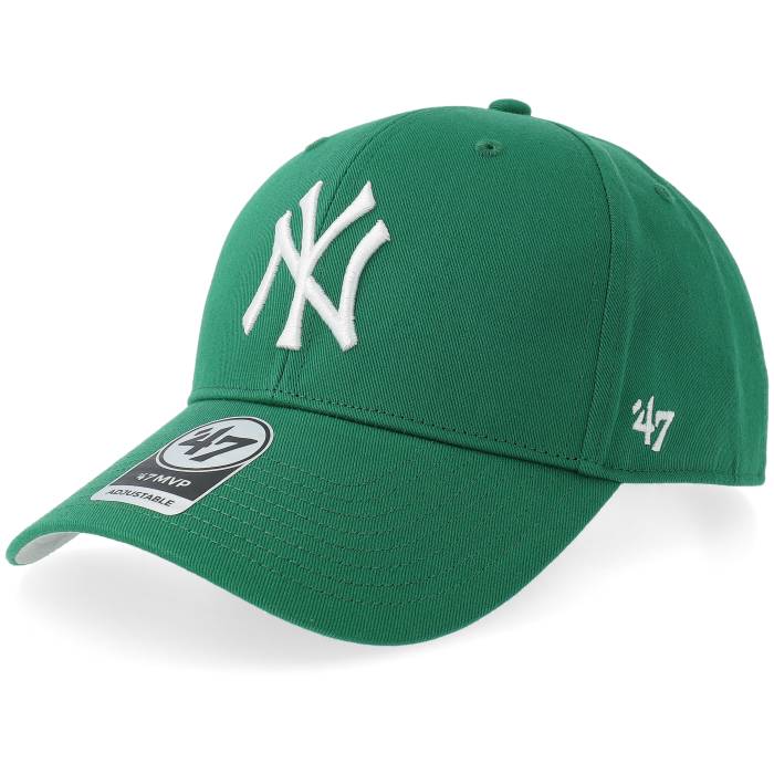 フォーティーセブンブランド 47 Brand 【 New York Yankees Mlb Raised Basic Mvp Kelly Adjustable Men Green 】 ヤンキース メンズ green 緑・グリーン｜スニケス