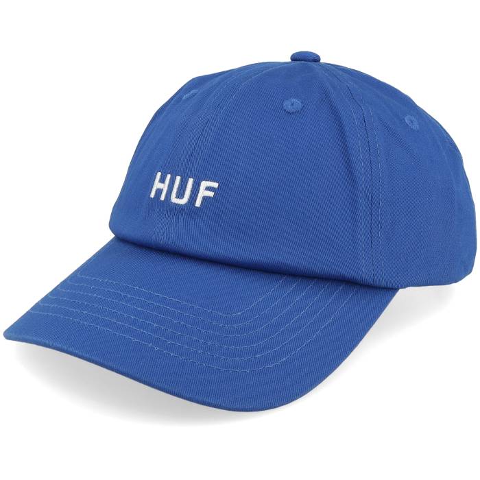 ハフ Huf 【 Set Og Cv 6 Panel Hat Cobalt Blue Dad Cap Men Blue 】 青色 ブルー キャップ 帽子 メンズ 青色 ブルー｜スニケス