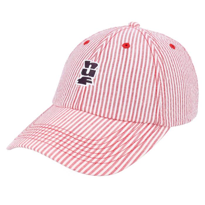 ハフ Huf 【 Seersucker Megablast 6 Panel Hat Red Dad Cap Men Red 】 Red 赤・レッド キャップ 帽子 メンズ Red 赤・レッド 19,800円
