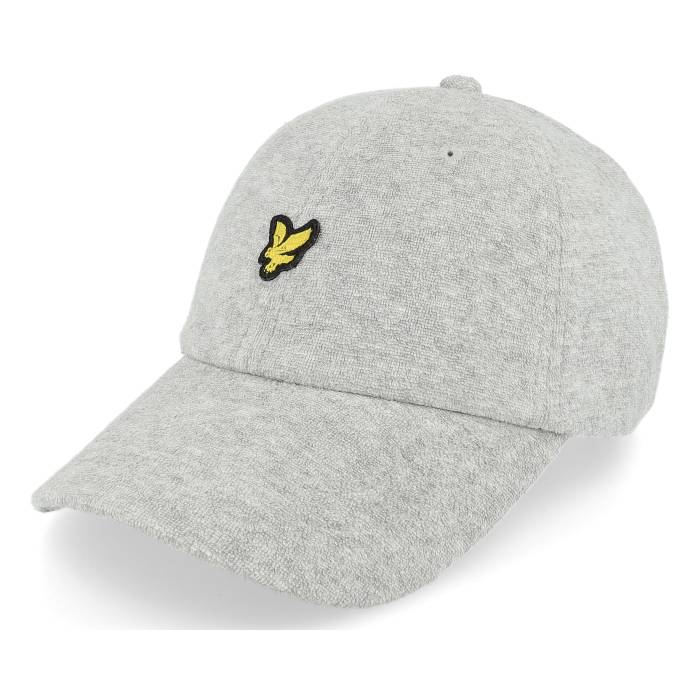 ライルアンドスコット Lyle & Scott 【 Terry Towelling Baseball Cap Cove Dad Cap Men Grey 】 ベースボール キャップ 帽子 メンズ 灰色 グレー|スニケス