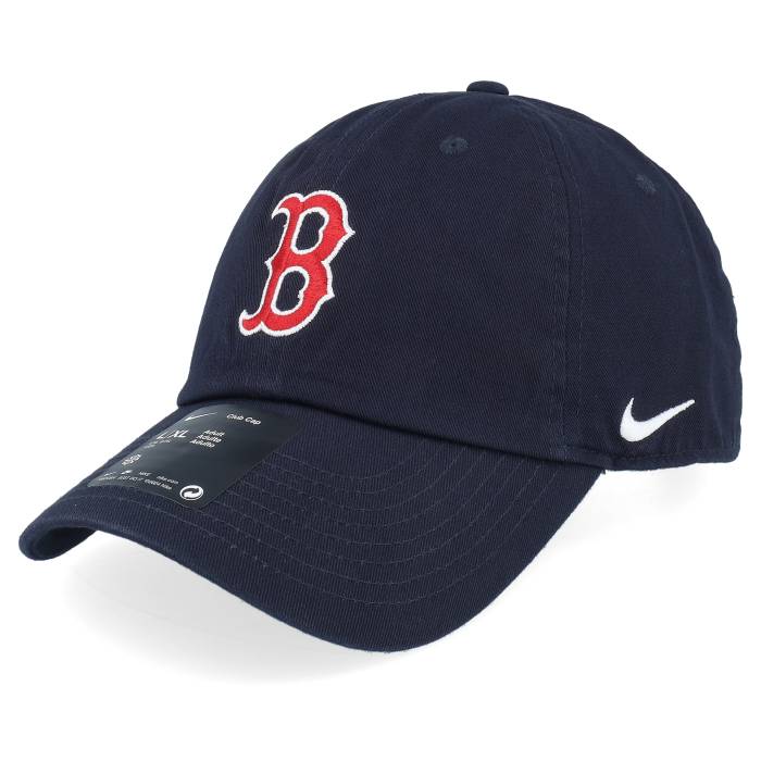 Nike Mlb 【 Boston Red Sox Club Blue Dad Cap - Nike Men Blue 】 ボストン Red 赤・レッド クラブ 青色 ブルー キャップ 帽子 メンズ 青色 ブルー|スニケス