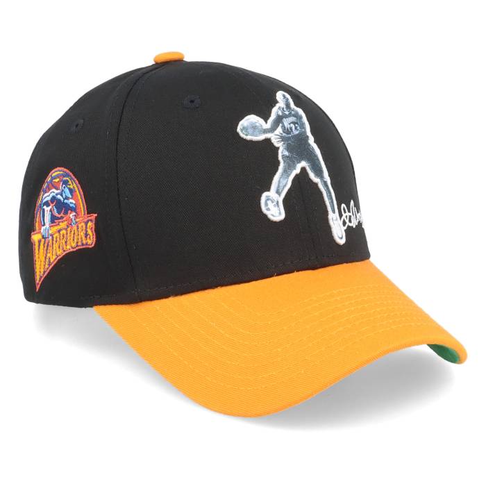 ミッチェル&ネス Mitchell & Ness 【 Golden State Warriors Highlight Real Richardson Black Adjustable Men Black 】 State スケートボード ウォリアーズ ハイライト レアル 黒色 ブラック メンズ 黒色 ブラック|スニケス