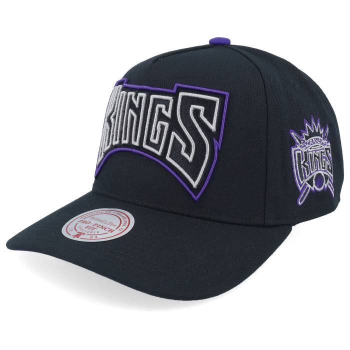 ミッチェル\u0026ネス Mitchell \u0026 Ness 【 Sacramento Kings Class Act Pro  Hwc Black A-Frame Adjustable Men Black 】 カリフォルニア州の州都 Kings キングス 労働者階級 黒いこと 黒いこと メンズ 黒いこと 黒いこと