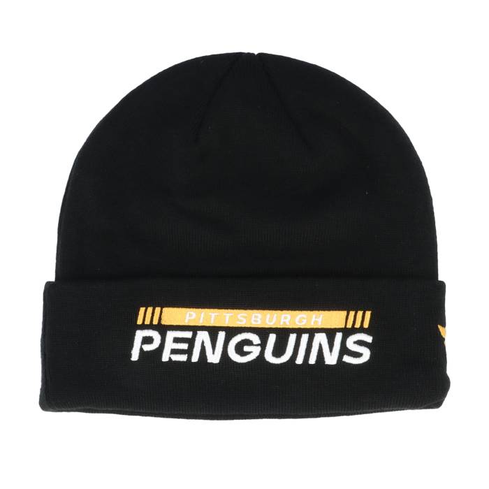 ファナティクス Fanatics 【 Pittsburgh Penguins Authentic Pro Game \u0026 Train Knit Black Cuff Men Black 】 ピッツバーグ ペンギンズ オーセンティック 労働者階級 Game 競り合い 編み物 黒いこと 黒いこと メンズ 黒いこと 黒いこと