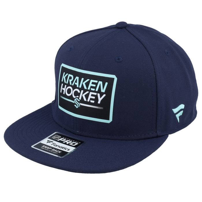 ファナティクス Fanatics 【 Seattle Kraken Authentic Pro Prime Navy Snapback Men Blue 】 シアトル オーセンティック プロ 紺色 ネイビー Snapback スナップバック バッグ メンズ 青色 ブルー