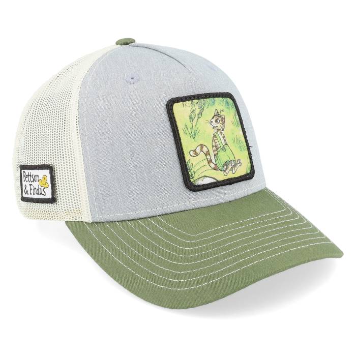 Pettson Och Findus 【 Findus Stroll Grey/Olive Trucker Men Grey 】 トラッカー メンズ 灰色 グレー|スニケス
