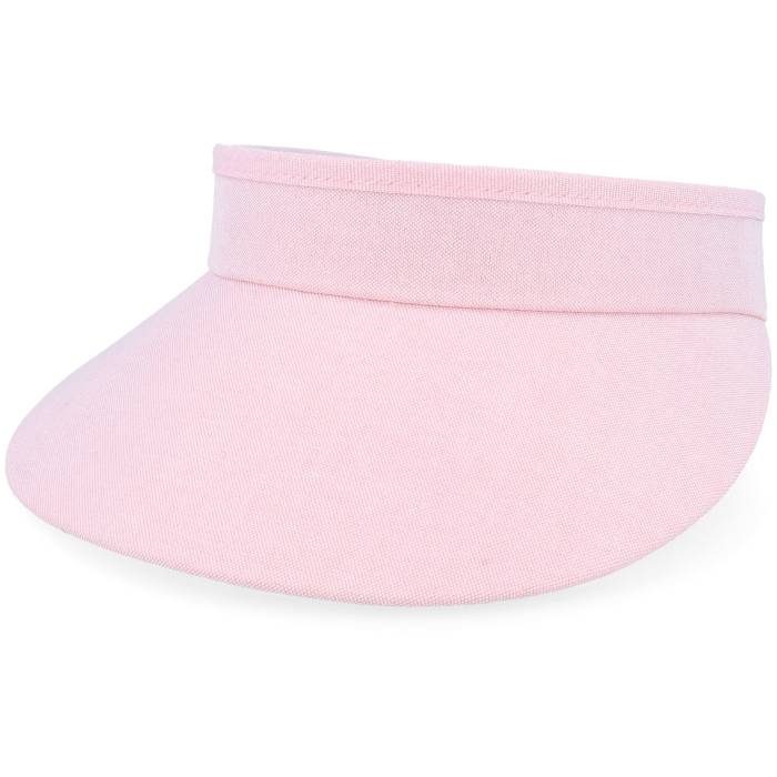 【★百貨店SALE★6/11夜夜中2時迄】Seeberger 【 Clip-On Chambray Visor Women Pink 】 レディース pink サクラ色
