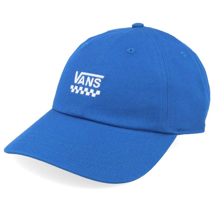 ヴァンズ Vans 【 Court Side Curved Bill Jockey True Blue Dad Cap Men Blue 】 コート 青色 ブルー キャップ 帽子 メンズ 青色 ブルー｜スニケス 20,100円