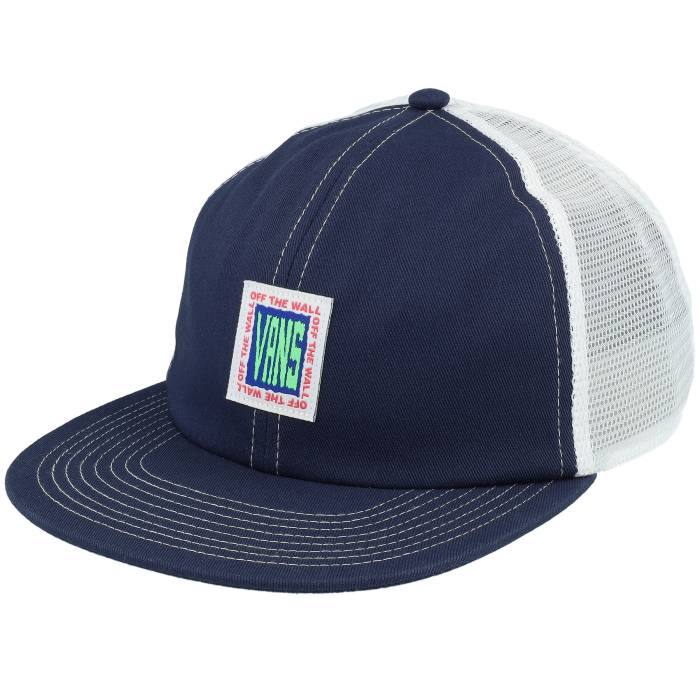 ヴァンズ Vans 【 Higher Place Unstructured Dress Blues Trucker Men Blue 】 ドレス ブルース トラッカー メンズ 青色 ブルー|スニケス