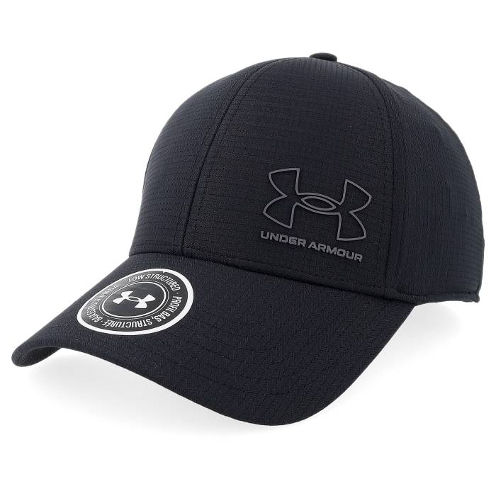 アンダーアーマー Under Armour 【 Velcro Low Stretch Black Flexfit Men Black 】 黒色 ブラック メンズ 黒色 ブラック|スニケス