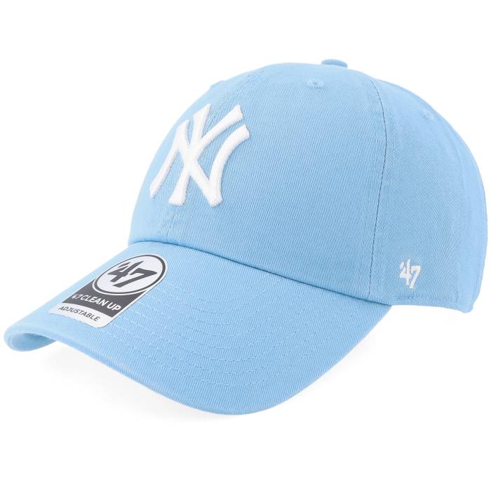 フォーティーセブンブランド 47 Brand 【 New York Yankees Mlb Clean Up Columbia Dad Cap Men Blue 】 ヤンキース キャップ 帽子 メンズ 青色 ブルー|スニケス