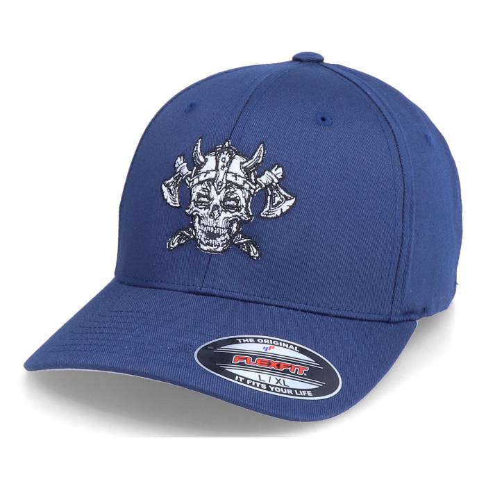 Vikings 【 Undead Viking Navy Flexfit Men Blue 】 紺色 ネイビー メンズ 青色 ブルー|スニケス