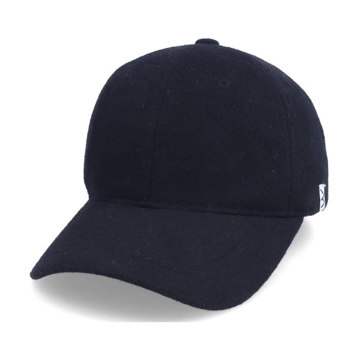 【★百貨店SALE★6/11夜夜中2時迄】Wei 【 Wint Wool Black Soft Cap Women Black 】 黒いこと 黒いこと 旗がしら かぶり笠 レディース 黒いこと 黒いこと