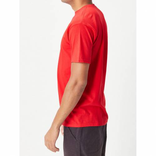 Tシャツ 赤 レッド メンズ Red Krooked Basic Face Off Tshirt Mybluehotel Com Br