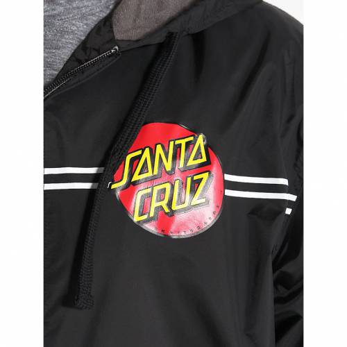 サンタクルーズ フード付 ウィンドブレーカー ジャケット メンズ Santa Cruz Dot Hooded Windbreaker Jacket Mydrap Com