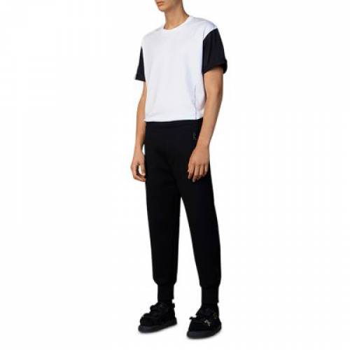 ニール バレット ロングタイツ 黒 黒ん坊 白さ 白さ メンズ Neil Barrett Varsity Sweatpants Black White Musiciantuts Com