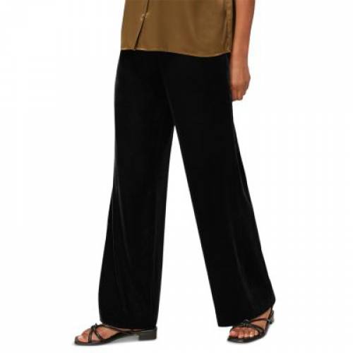 真っ黒 黒 レディース Whistles Velvet Pants Black Musiciantuts Com