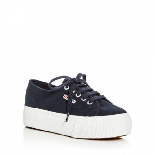 楽天市場 スペルガ 紺色 ネイビー スニーカー レディース Superga Linea Lowtop Platform Sneakers Navy スニケス