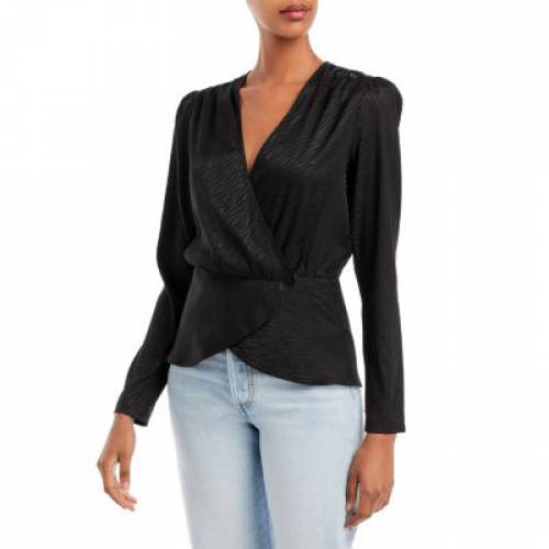 アクア ラップ 黒色 ブラック 100 レディース Wrap Aqua Textured Top Exclusive Black Maf Gov Ws