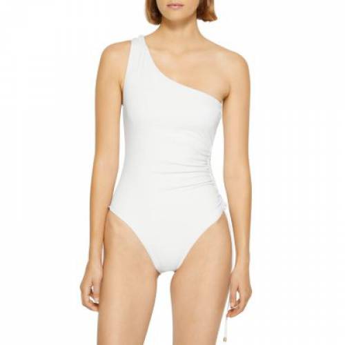 ジョナサン シンカイ 水泳着 白さ 白妙 レディース Jonathan Simkhai Addyson One Shoulder Piece Swimsuit White Blackfishmarine Com