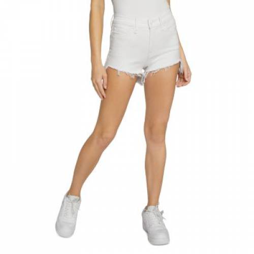 好アメリカン トランクス 半額ズボン下 レディース Good American Cut Off Shorts White024 M Haitiopen Com