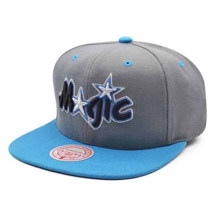 ミッチェル&ネス Mitchell & Ness 【 Orlando Magic Reload Snapback Nba Hat Mens Gray/Blue/Black Bottom 】 オーランド マジック Snapback スナップバック バッグ メンズ gray 灰色・グレー・グレイ 青色 ブルー 黒色｜スニケス