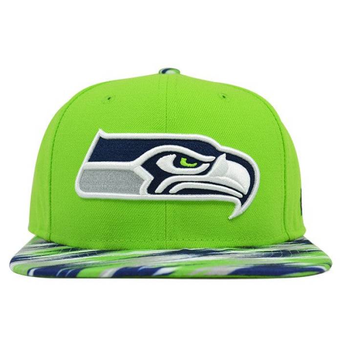 ニューエラ New Era 【 Seattle Seahawks Print Play Abstract Snapback 9Fifty Nfl Hat Mens 】 シアトル シーホークス Snapback スナップバック バッグ NFL メンズ｜スニケス