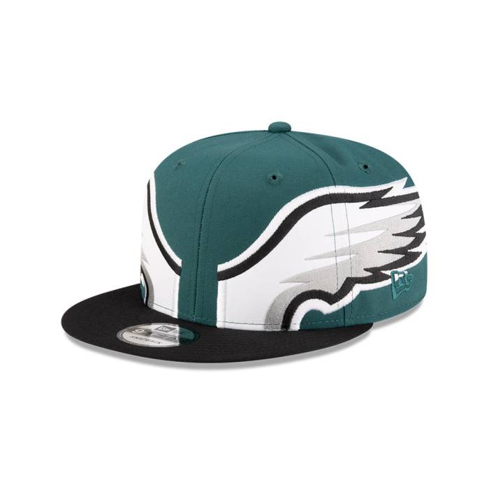 ニューエラ New Era 【 Philadelphia Eagles Helmet 9Fifty Snapback Hat Mens Green/Black 】 フィラデルフィア イーグルス Helmet ヘルメット Snapback スナップバック バッグ メンズ green 緑・グリーン 黒色 ブラッ|スニケス