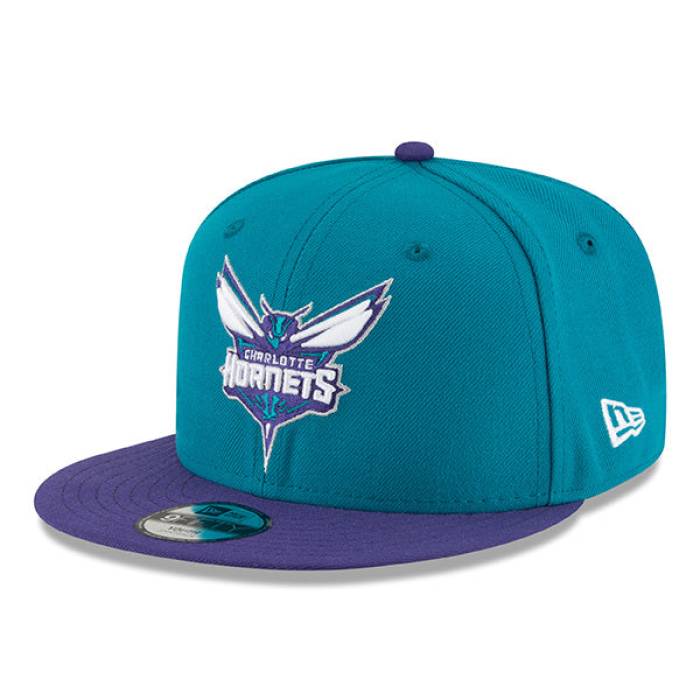 ニューエラ New Era 【 Charlotte Hornets Youth 9Fifty Snapback Adjustable Nba Hat Mens 】 シャーロット ホーネッツ 子供用 Snapback スナップバック バッグ キッズ ベビー マタニティ キッズファッション 帽子画像