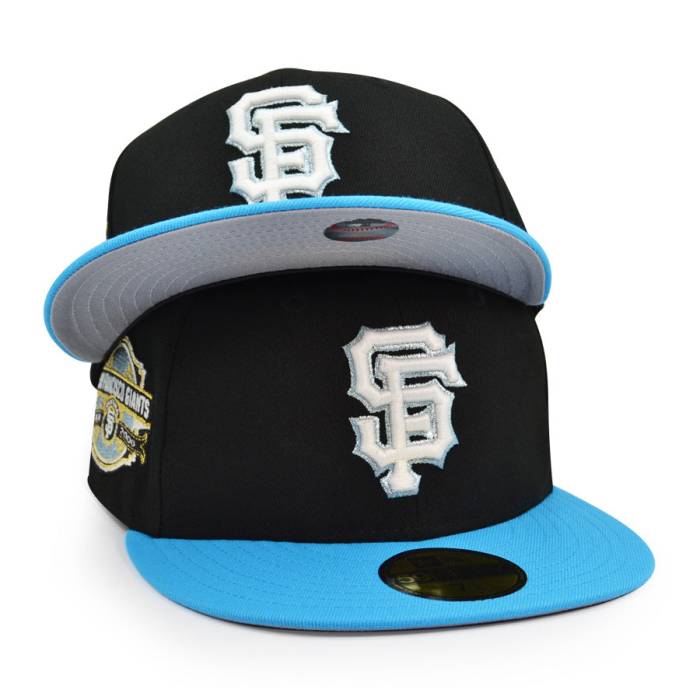 ニュー内鰓 New Era 【 San Francisco 2000 Inaugural Season Exclusive  59Fifty Fitted Hat -Black/Fanatic Mens 7 】 メンズ