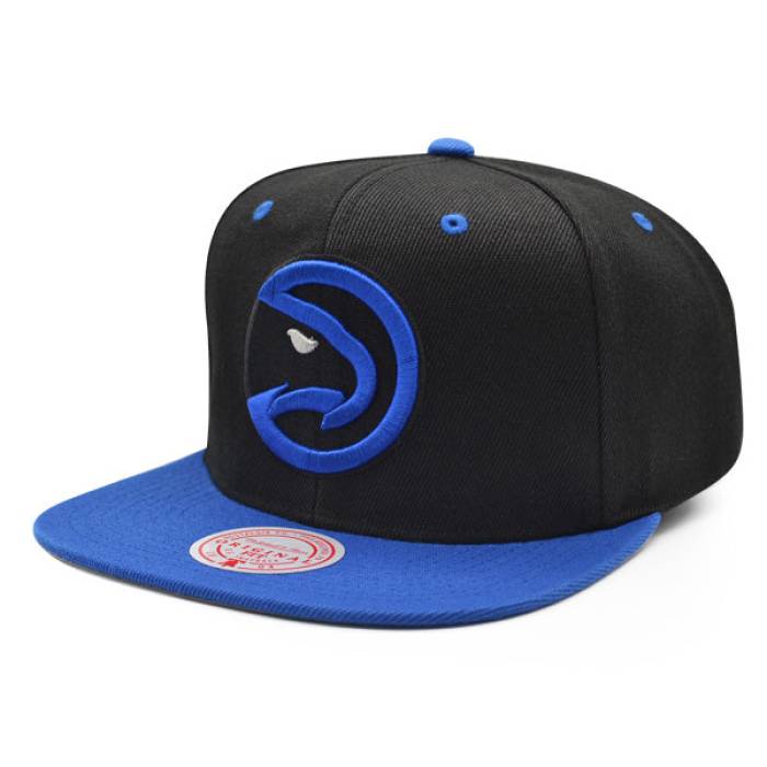 ミッチェル&ネス Mitchell & Ness 【 Atlanta Hawks Black Royalty Snapback Hat Mens Black/Royal 】 アトランタ ホークス 黒色 ブラック Snapback スナップバック バッグ メンズ 黒色 ブラック｜スニケス 15,825円