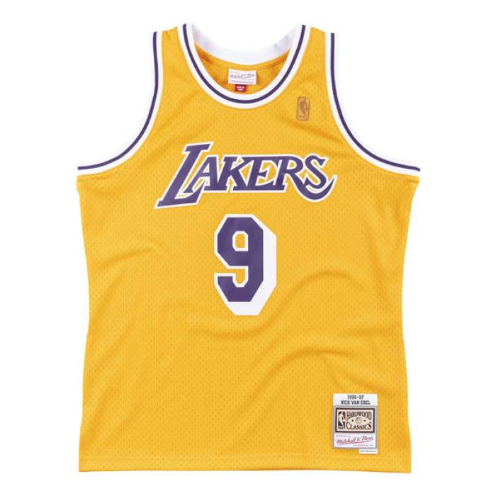 ミッチェル&ネス Mitchell & Ness 【 Nick Van Exel Los Angeles Lakers 1996-97 Hwc Swingman Jersey Mens Gold 】 Lakers レイカーズ ジャージ メンズ ゴールド