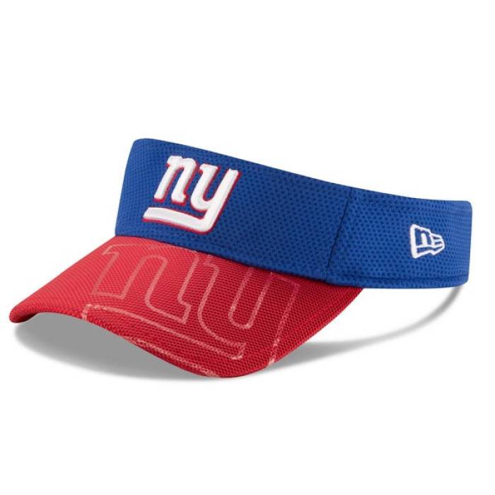 ニュー内鰓 New Era 【 New York Giants  2016 Nfl Official Sideline Visor Mens 】 ジャイアンツ NFL 姿勢伝達ルート メンズ