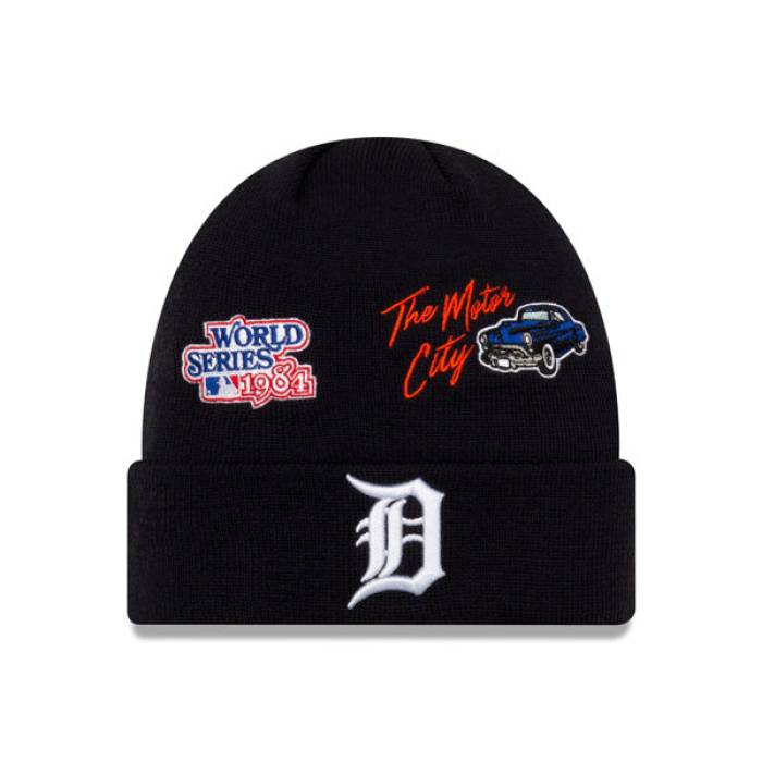 ニューエラ New Era 【 Detroit Tigers World Series City Transit Cuffed Knit Mlb Hat Mens Navy 】 デトロイト タイガース シリーズ シティ ニット メンズ 紺色 ネイビー