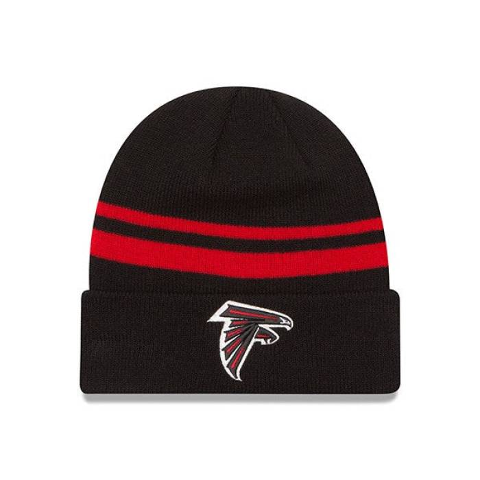 ニューエラ New Era 【 Atlanta Falcons Striped Cuffed Knit Nfl Hat Mens 】 アトランタ ファルコンズ ニット NFL メンズ