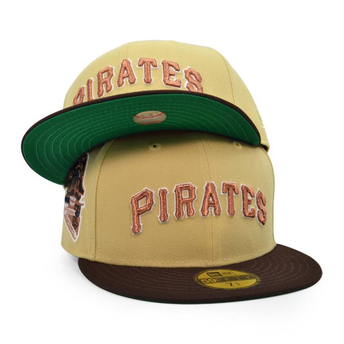 ニューエラ New Era 【 Pittsburgh Pirates Exclusive 1959 All-Star Game 59Fifty Fitted Hat Mens Vegas Gold/Burntwood 】 ピッツバーグ 海賊団 Game ゲーム メンズ ベガス ゴールド｜スニケス