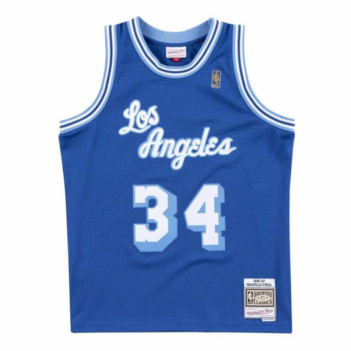 ミッチェル&ネス Mitchell & Ness 【 Shaquille O'neal Los Angeles Lakers 1996-97 Hwc Swingman Jersey Mens Blue 】 Lakers レイカーズ ジャージ メンズ 青色 ブルー
