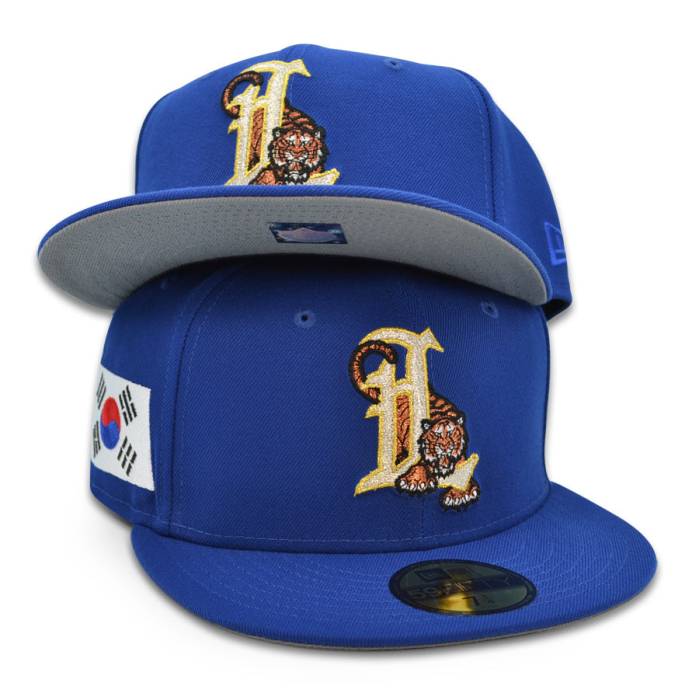ニューエラ New Era 【 Lakeland Flying Tigers "Seoul Food 2.0" Exclusive 59Fifty Fitted Hat Mens Royal 】 タイガース メンズ｜スニケス