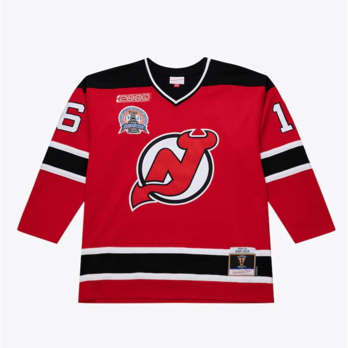 【★百貨店SALE★6/11十二時2時迄】ミッチェル\u0026ネス Mitchell \u0026 Ness 【 Bobby Holik New Jersey Devils 1999-2000 Power Play Player Jersey Mens Red 】 プルオーバー デビルス Power 力強さ メンズ Red 赤・赤いこと