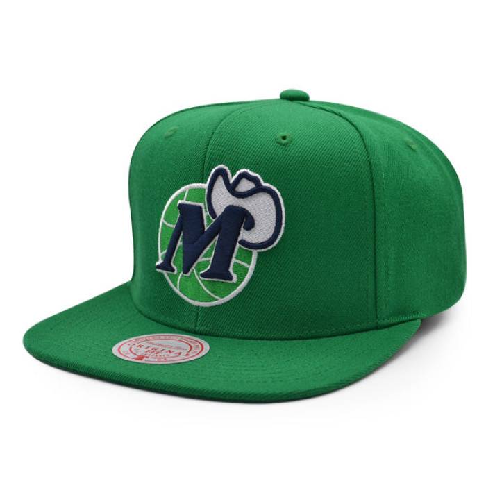 ミッチェル&ネス Mitchell & Ness 【 Dallas Mavericks Nba The Gambler Logo Snapback Hat Mens Green 】 ダラス マーベリックス ロゴ Snapback スナップバック バッグ メンズ green 緑・グリーン｜スニケス