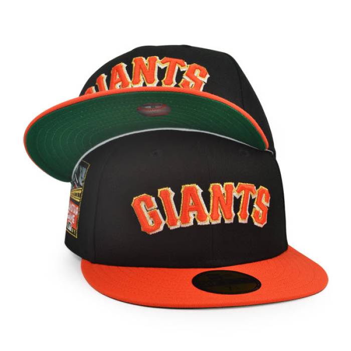 ニュー内鰓 New Era 【 San Francisco Giants 2007 All-Star Game Exclusive  59Fifty Fitted Hat Mens Black/Orange 】 ジャイアンツ Game 取り組み メンズ 黒いこと 黒いこと orange 橙・オレンジ色