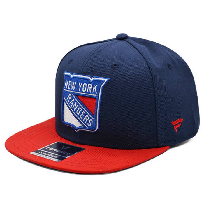 ファナティクス Fanatics 【 New York Rangers Nhl Visor Mark Snapback Adjustable Hat Mens Navy/Red 】 レンジャース Snapback スナップバック バッグ メンズ 紺色 ネイビー Red 赤・レッド｜スニケス