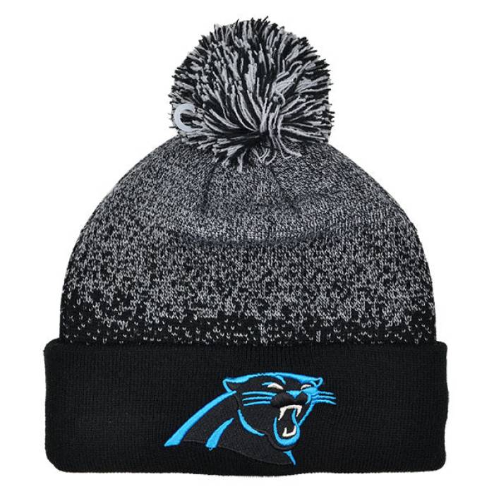 ニューエラ New Era 【 Carolina Panthers Speckle Knit Cuffed Pom Nfl Hat Mens 】 カロライナ パンサーズ ニット NFL メンズ