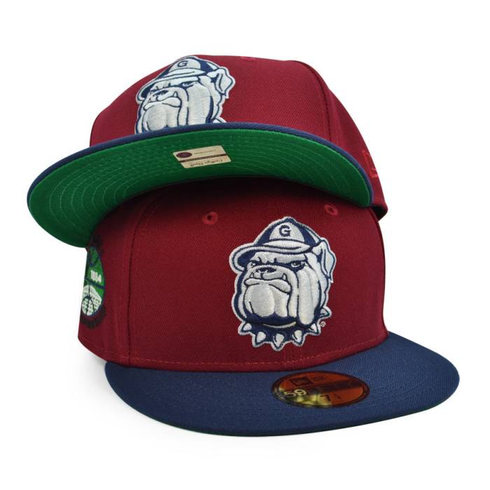 ニューエラ New Era 【 Georgetown Hoyas 1984 Ncaa Championship Exclusive 59Fifty Fitted Hat Mens Maroon/Navy 】 ジョージタウン ホヤス メンズ マルーン 紺色 ネイビー｜スニケス 20,148円