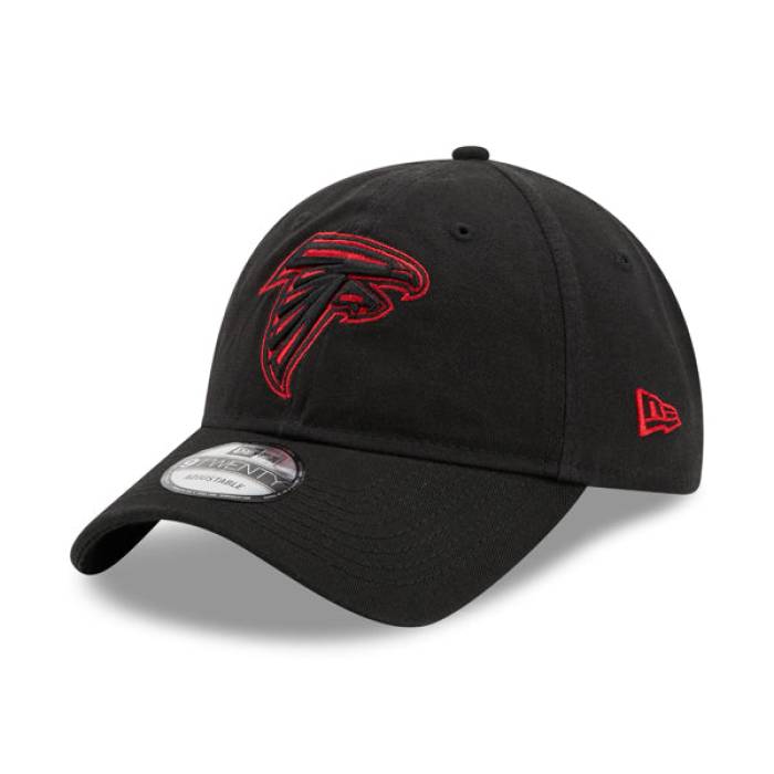 ニューエラ New Era 【 Atlanta Falcons Team Core Classic 9Twenty Adjustable Hat Mens Black 】 アトランタ ファルコンズ Team チーム コア クラシック メンズ 黒色 ブラック