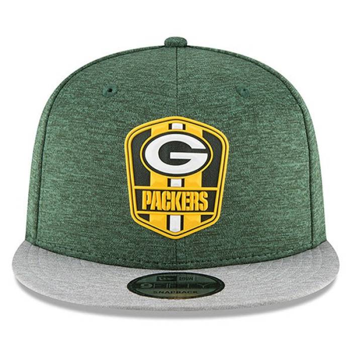 ニューエラ New Era 【 Green Bay Packers 2018 Nfl Sideline Road Official 9Fifty Snapback Hat Mens 】 green 緑・グリーン パッカーズ NFL サイドライン Snapback スナップバック バッグ メンズ｜スニケス
