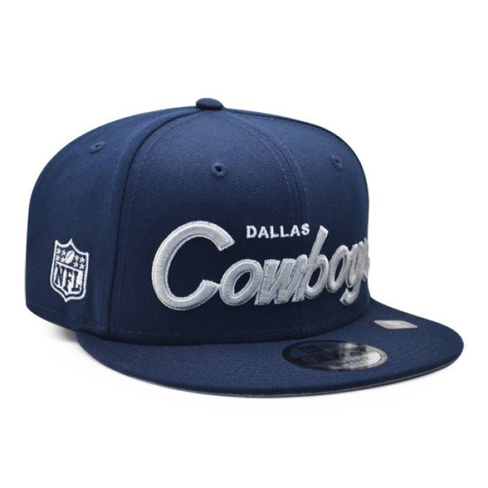 ニューエラ New Era 【 Dallas Cowboys Nfl Classic Script Snapback Hat Mens Navy/Gray 】 ダラス カウボーイズ NFL クラシック スクリプト Snapback スナップバック バッグ メンズ 紺色 ネイビー gray 灰色・グレー｜スニケス