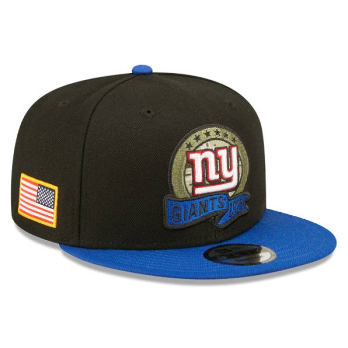 ニューエラ New Era 【 New York Giants Nfl 2022 Salute To Service 9Fifty Snapback Hat Mens Black/Royal 】 ジャイアンツ NFL Snapback スナップバック バッグ メンズ 黒色 ブラック｜スニケス 13,824円