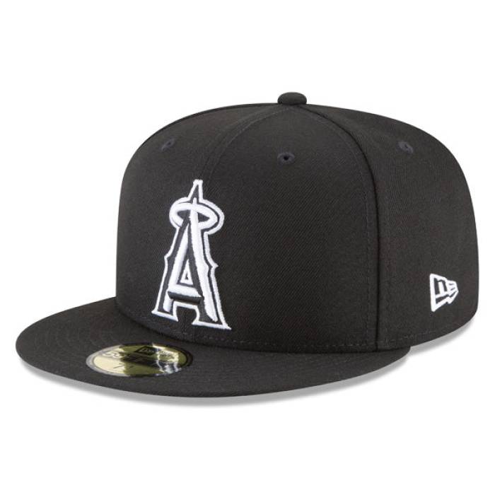 ニューエラ New Era 【 Los Angeles Angels Mlb Classics 59Fifty Fitted Hat -Black/White Mens 8 】 angels エンジェルス メンズ｜スニケス